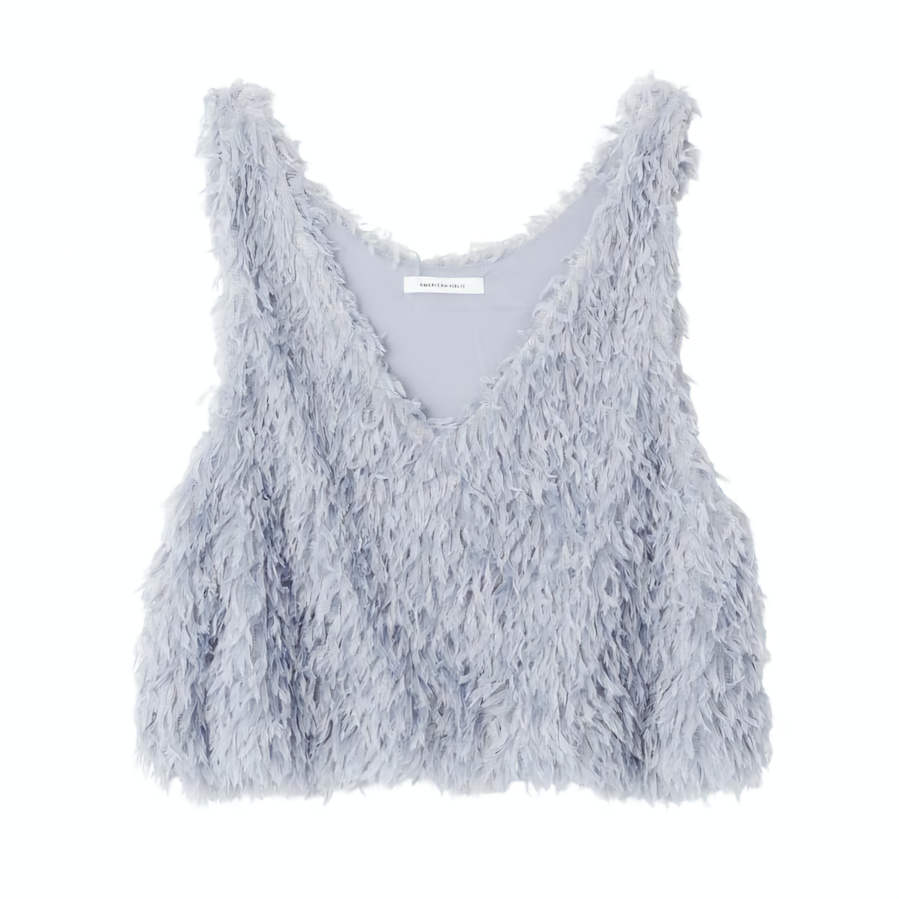 日本預購 V領羽毛背心