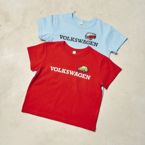 🆕【⭐訂購⭐】🇯🇵日本直送🌀#Volkswagen x tiny_bear 雙面印花 刺繡 短袖Tee［2款選］🌀[ELCA-0202][260412]
