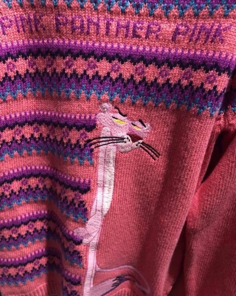 Pinko x粉紅豹冷衫