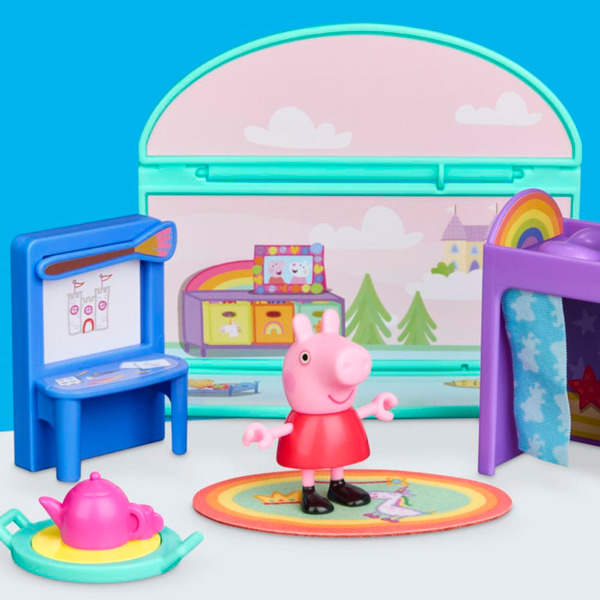 《粉紅豬小妹》（Peppa Pig）佩佩豬的房間組玩具套裝