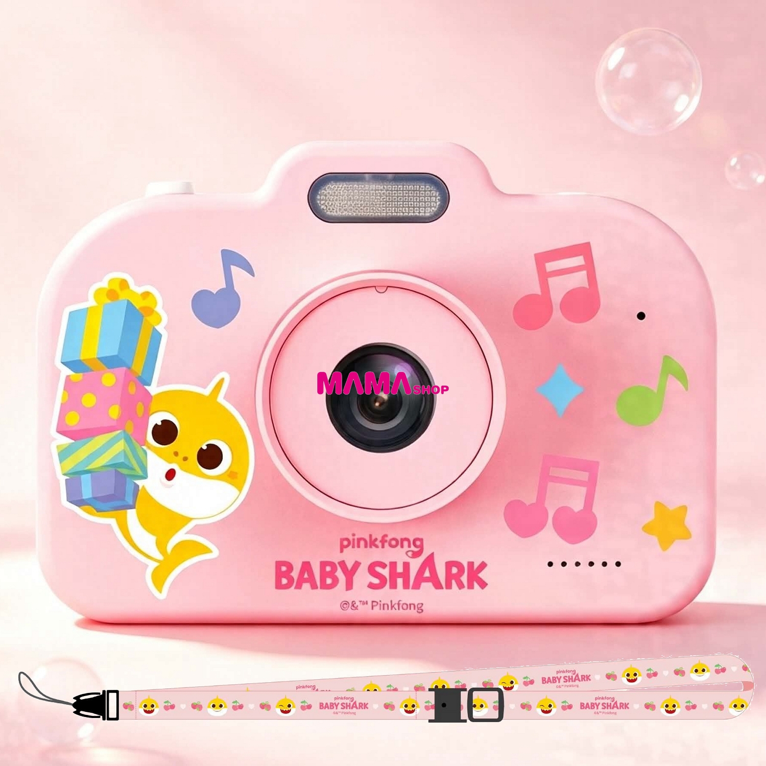 原裝正版BABY SHARK迷你數碼相機