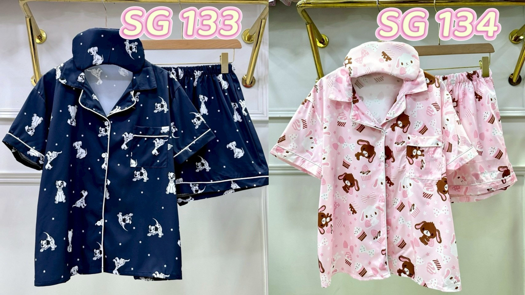 泰國直送絲質睡衣成人版No .SG91 -SG 134
