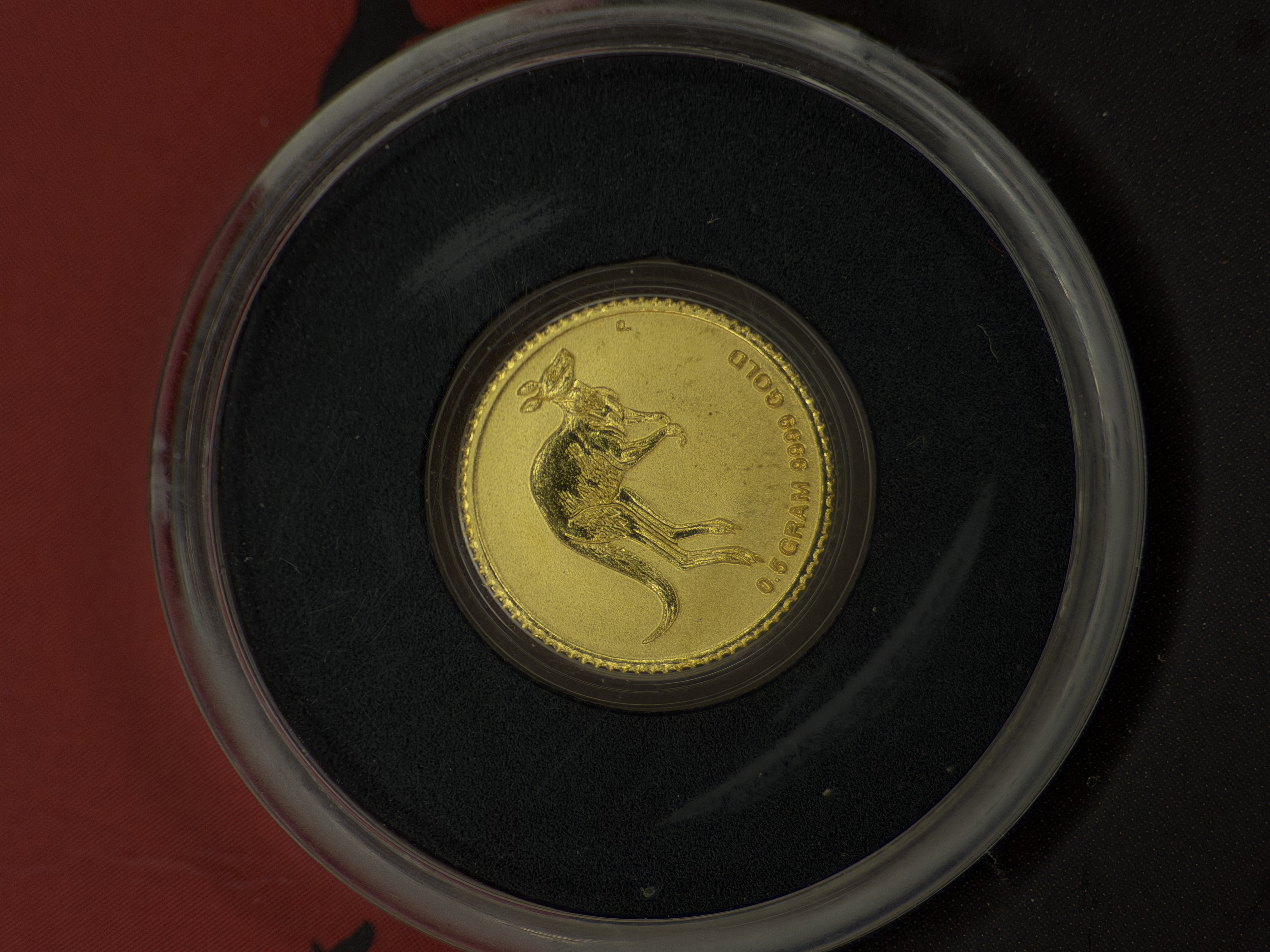 PERTH MINT 2017 0.5g Kangaroo 🇦🇺 Aus Fine Gold Coin 999.9 (Mini Roo) 袋鼠币