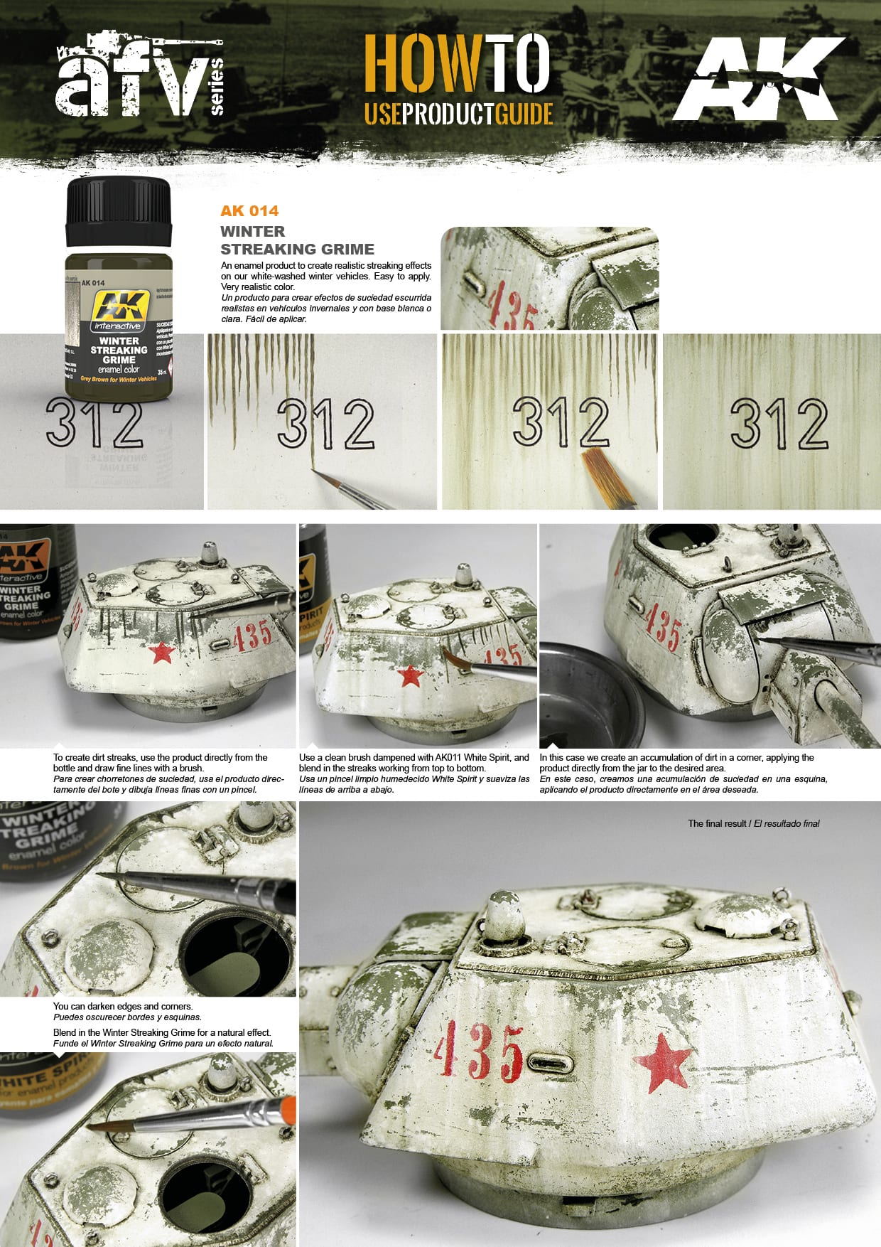 SKU: AK014 Winter Streaking Grime