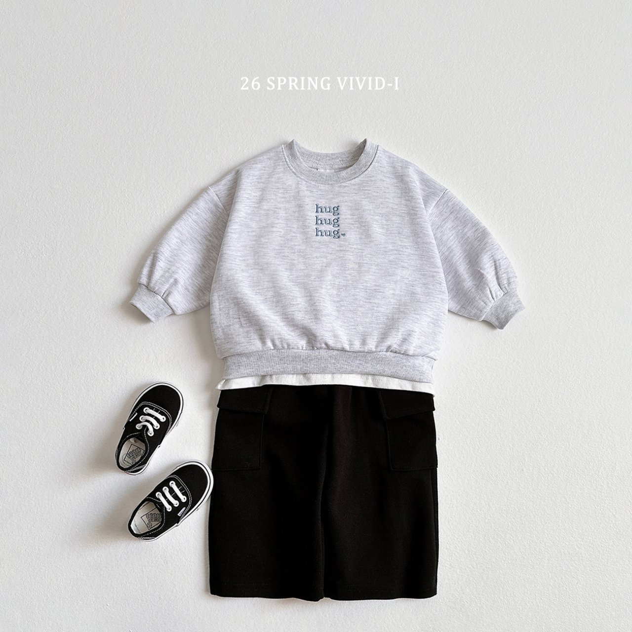 🌸預訂 韓國直送🌸🇰🇷VIVIDI四色寬鬆工裝闊腳運動褲