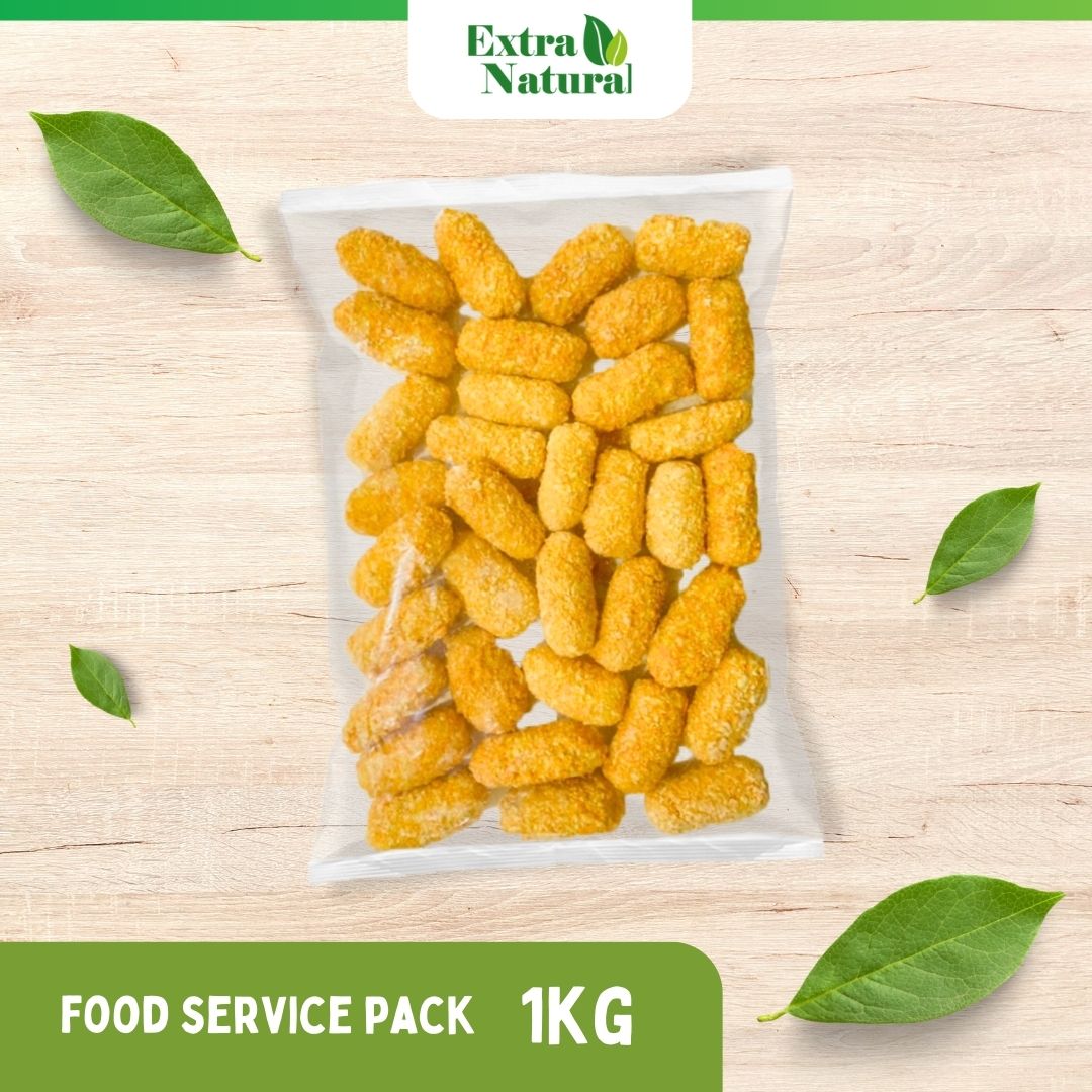 Frozen Potato Croquette with Mozzarella Cheese