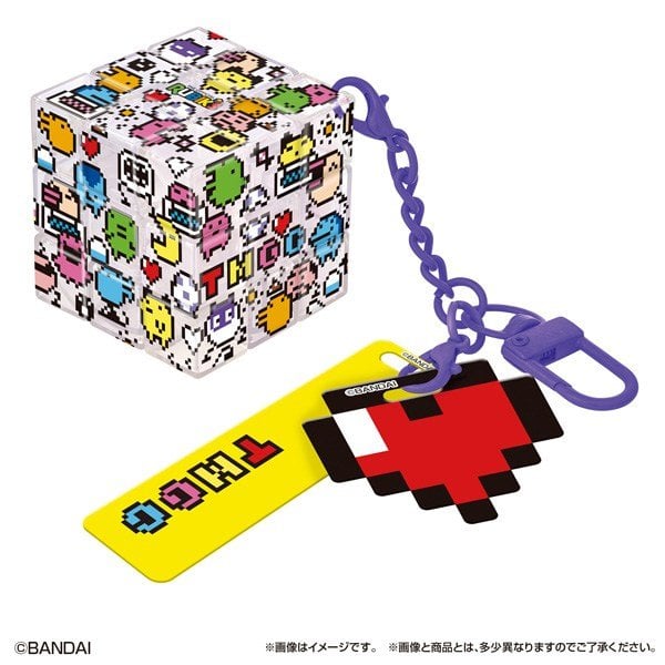 (預訂訂金 $100) (總價 $378) MegaHouse RUBIK's ID Tamagotchi 他媽哥池 鎖匙扣 (原盒6盒) (1套6款) (行版)