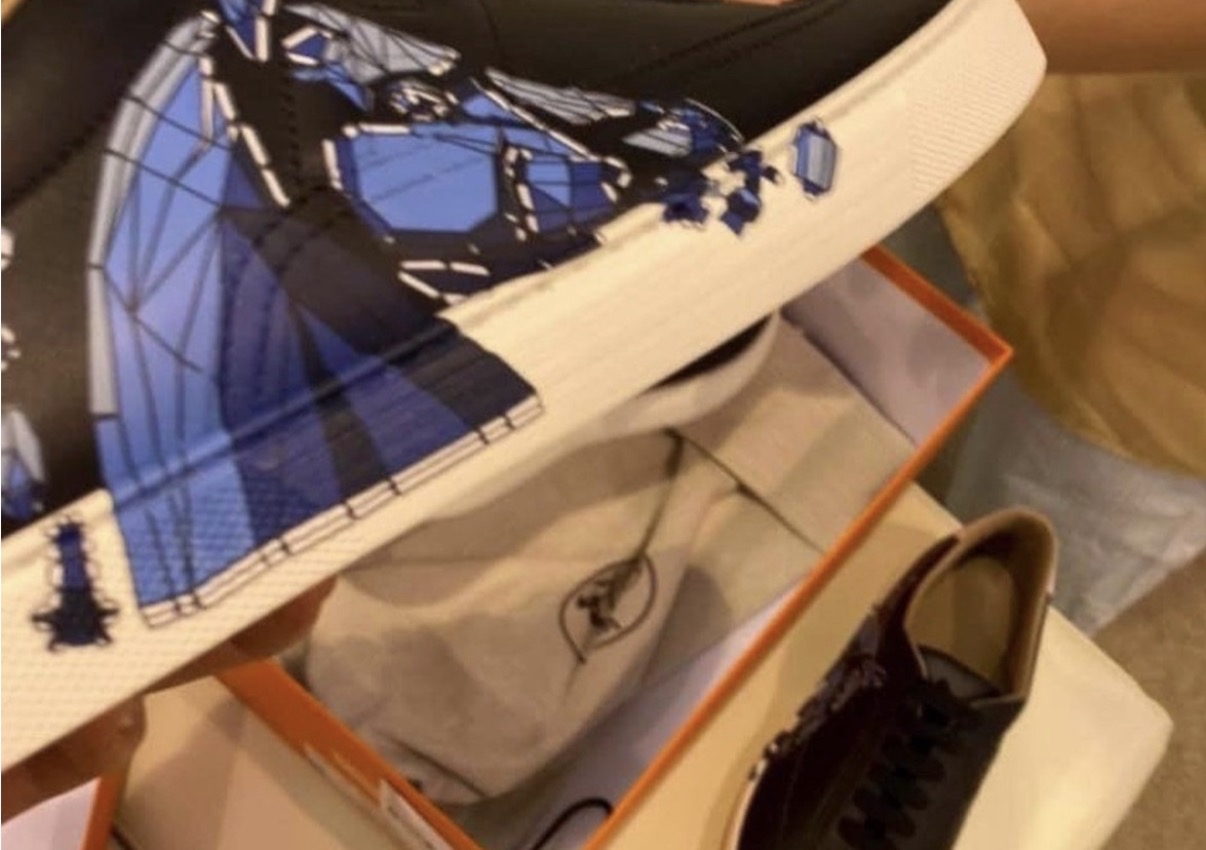 Hermes Men quicker sneaker
