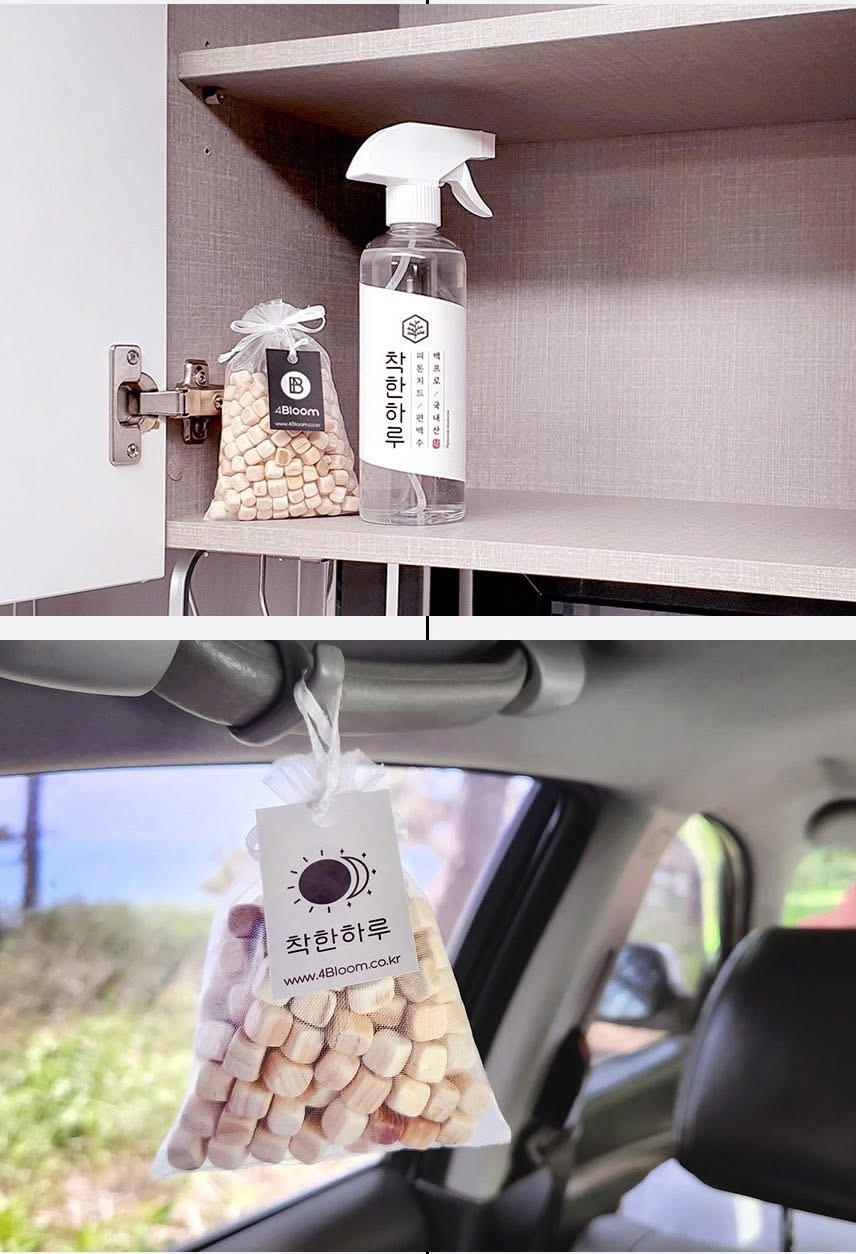 （截單後一星期到貨）🇰🇷韓國扁柏樹除濕木粒（1套6包 ） 