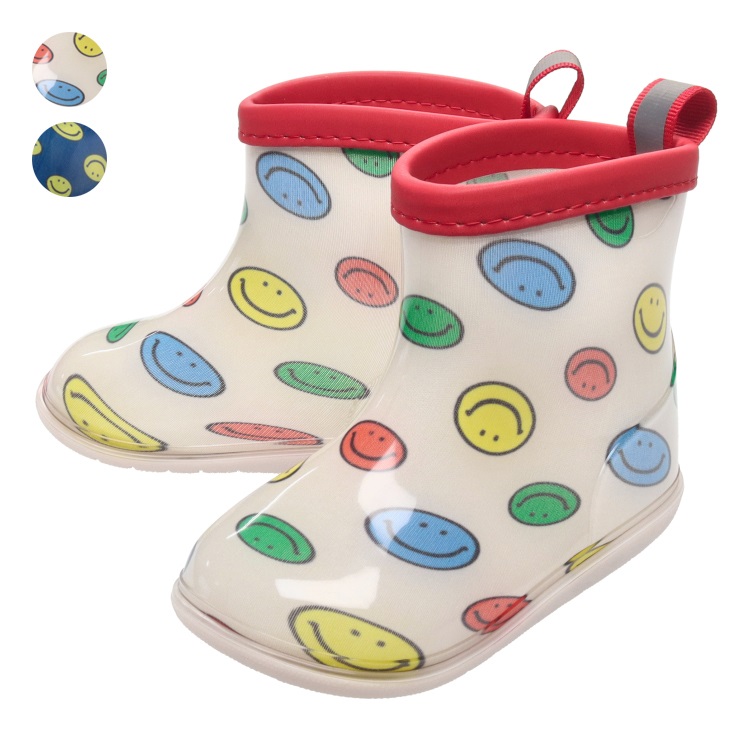 🆕【⭐訂購⭐】🇯🇵日本直送 🌀Daddy Oh Daddy Smiley 兒童雨靴［2款選］🌀[ELCA-0177][260419]