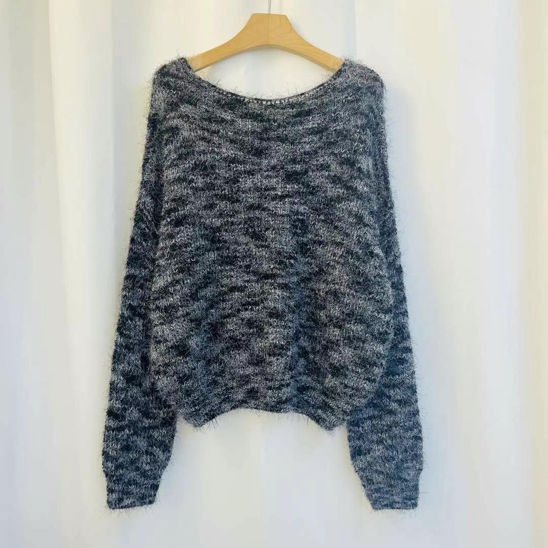 已售罄❌韓國高質毛毛混色冷毛衣 （舒服！）