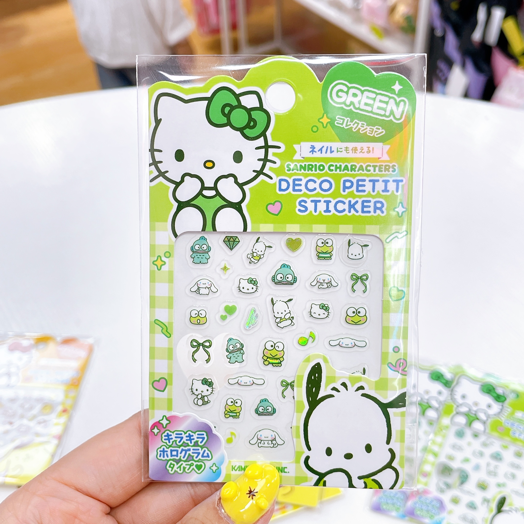 日本直送新款 Hello Kitty Sanrio 指甲貼紙