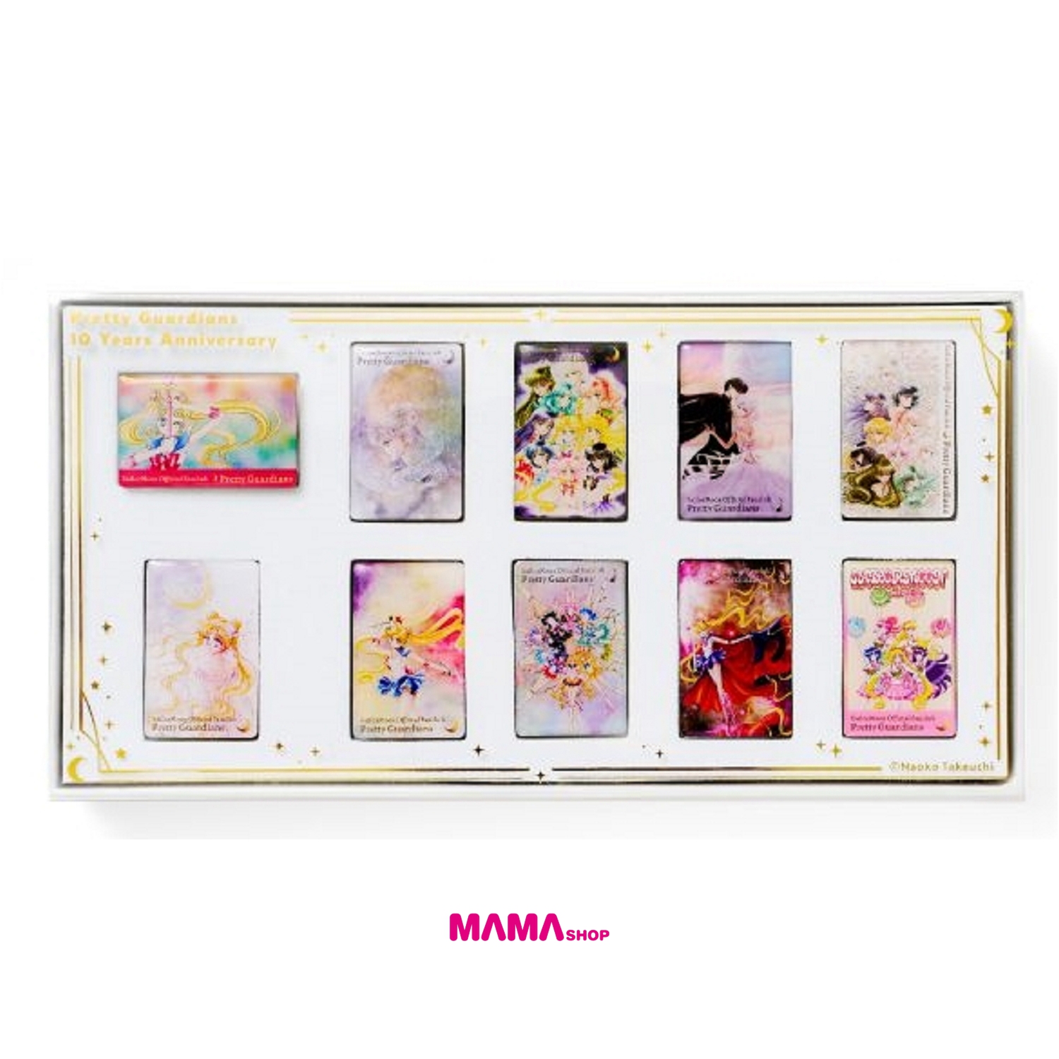 日本直送美少女戰士會員Pretty Guardians十週年限定商品