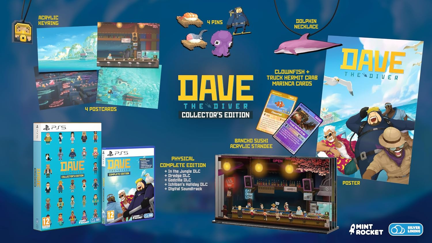 PS5 潛水員戴夫【收藏版】Dave the Diver【Collector's Edition】中/英文  (英文封面) PS5-4173