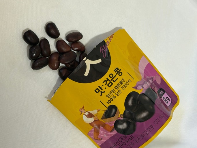 韓國 CJ 100% 純天然 低卡 蒸黑豆 即食包 2包 /套｜Black Bean 50g