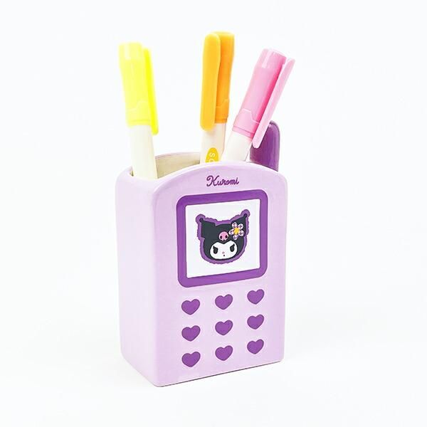  🆕【⭐訂購⭐】🇯🇵日本直送 #Sanrio 懷舊Kaohana系列 手機造型筆筒［3款選］🌀 [ELAD-0271][260220]