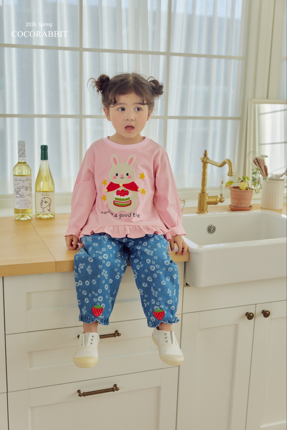 兔兔🐰 Top / 士多啤梨🍓 牛仔褲