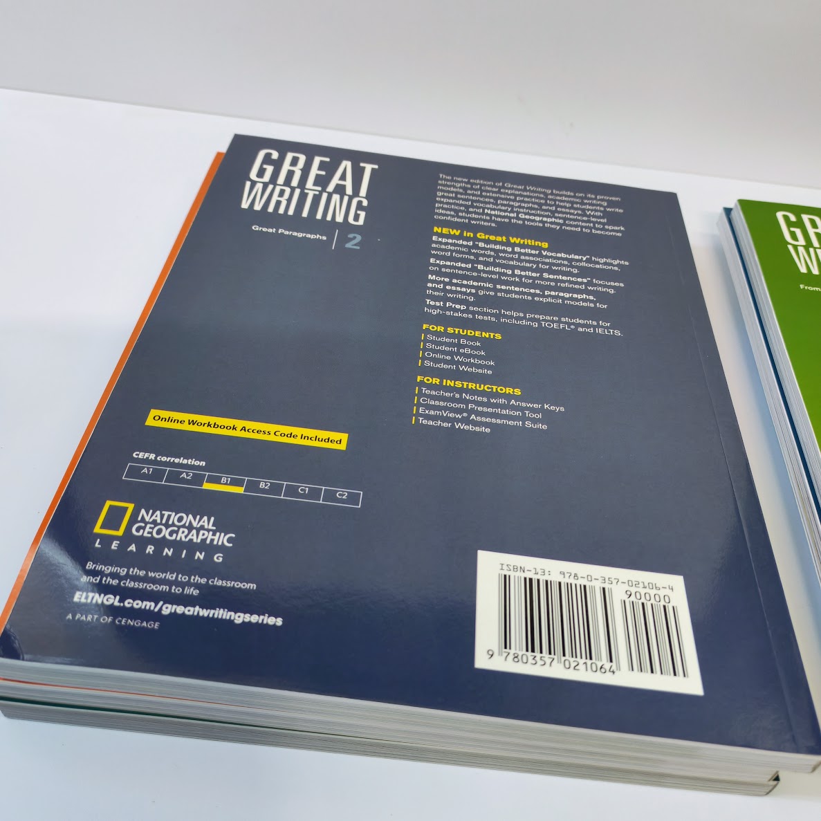 The Great Writing Series Fifth Edition | NATIONALGEOGRAPHIC LEARNING| F-5新版美國國家地理大寫作第五版  寫作教材    N19