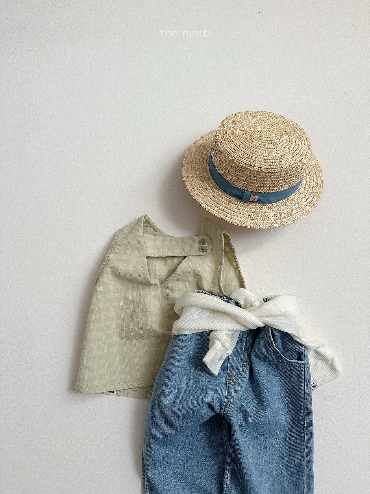 Minirobe | oha sleeveless top(Olive XL(100-110)
