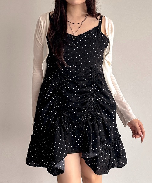 lace抽繩吊帶外搭【JOT003】