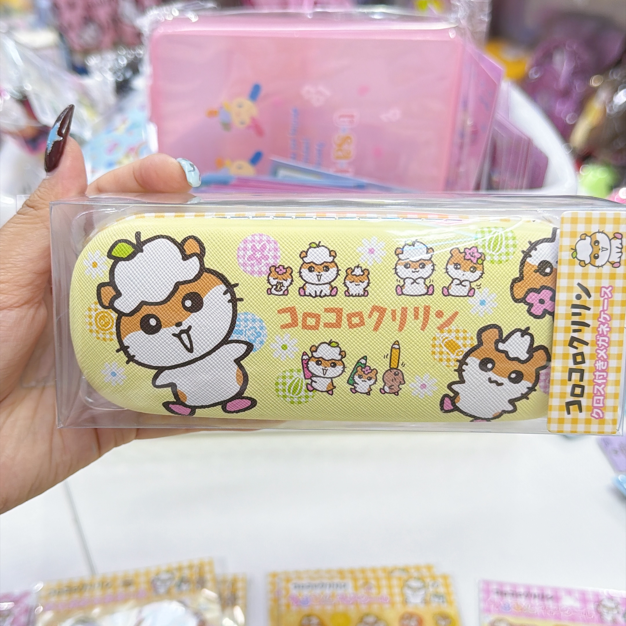 日本直送CK鼠超經典貼紙文具眼鏡盒