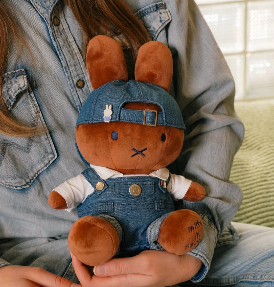 （約4月底到貨）🇰🇷韓國限定Miffy Seoul Denim Edition系列 大公仔