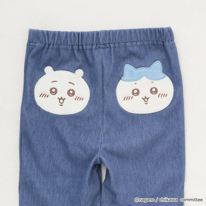 🇯🇵預訂 日本直送🇯🇵 Petit Main x Chiikawa系列三色人物貼花口袋打底褲