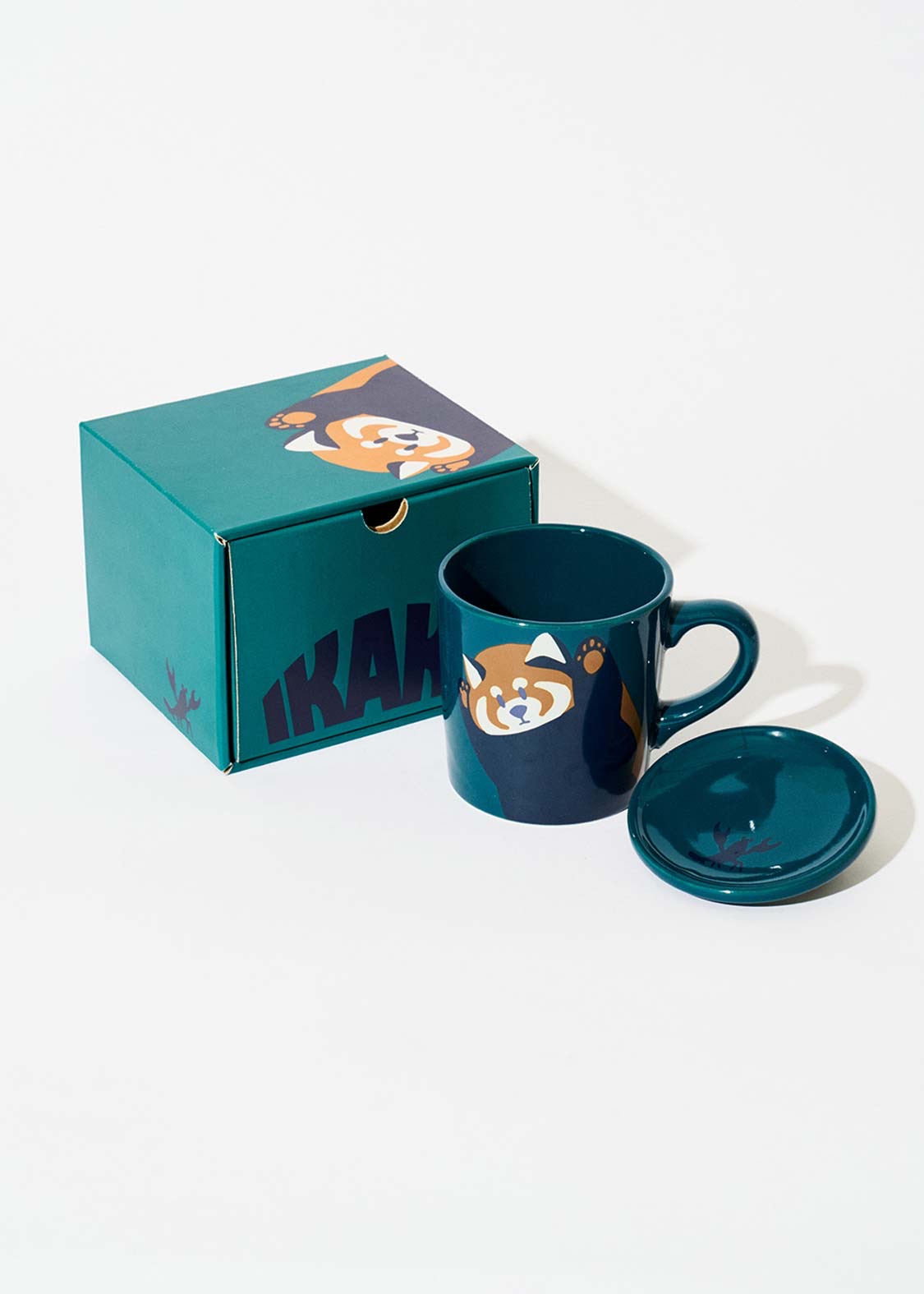 📦訂購 日本限定 graniph IKAKU Red Panda 小熊貓 陶瓷杯