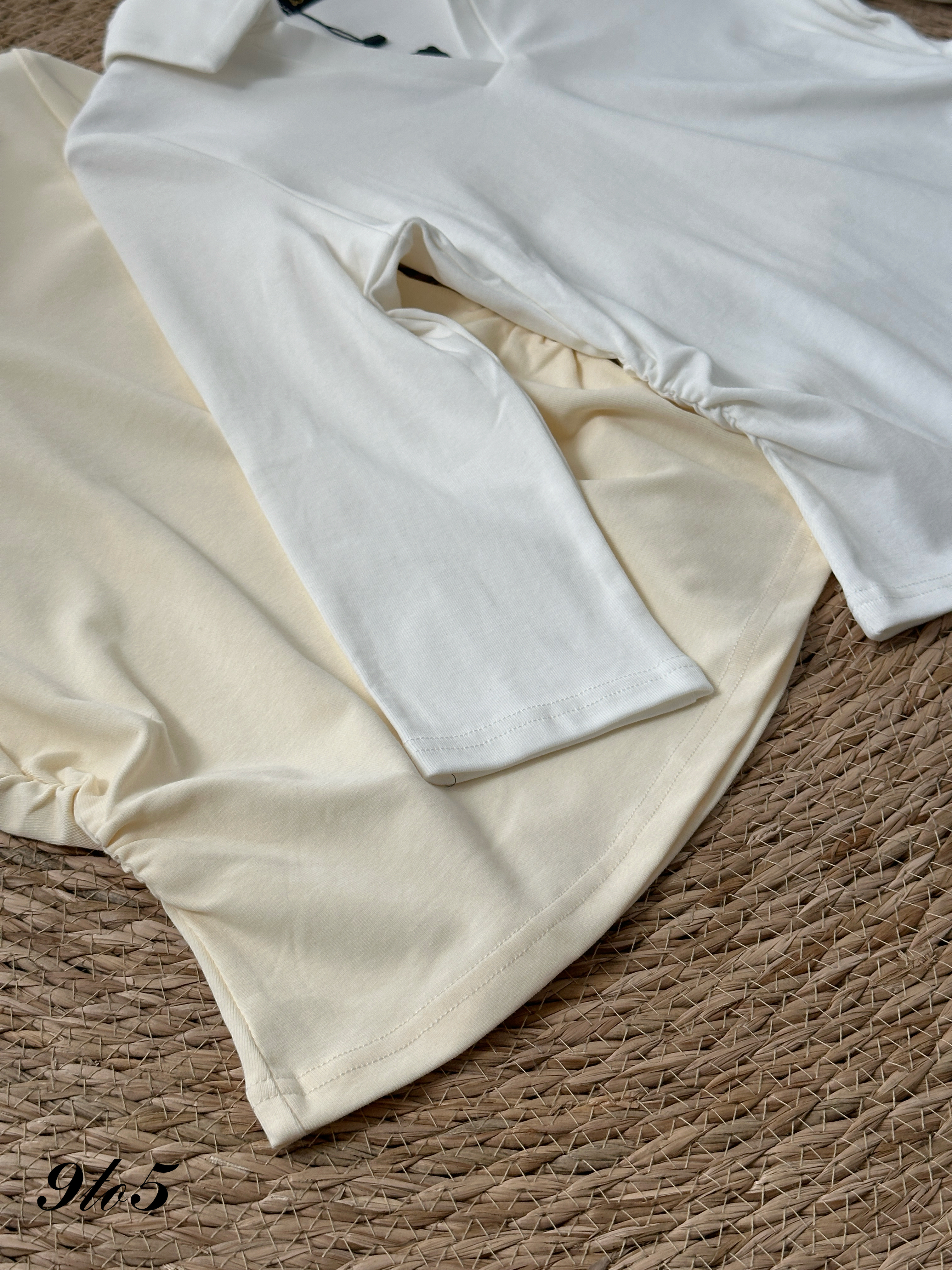 T4102 V Neck Half Sleeve Polo Tee - 4 Colors