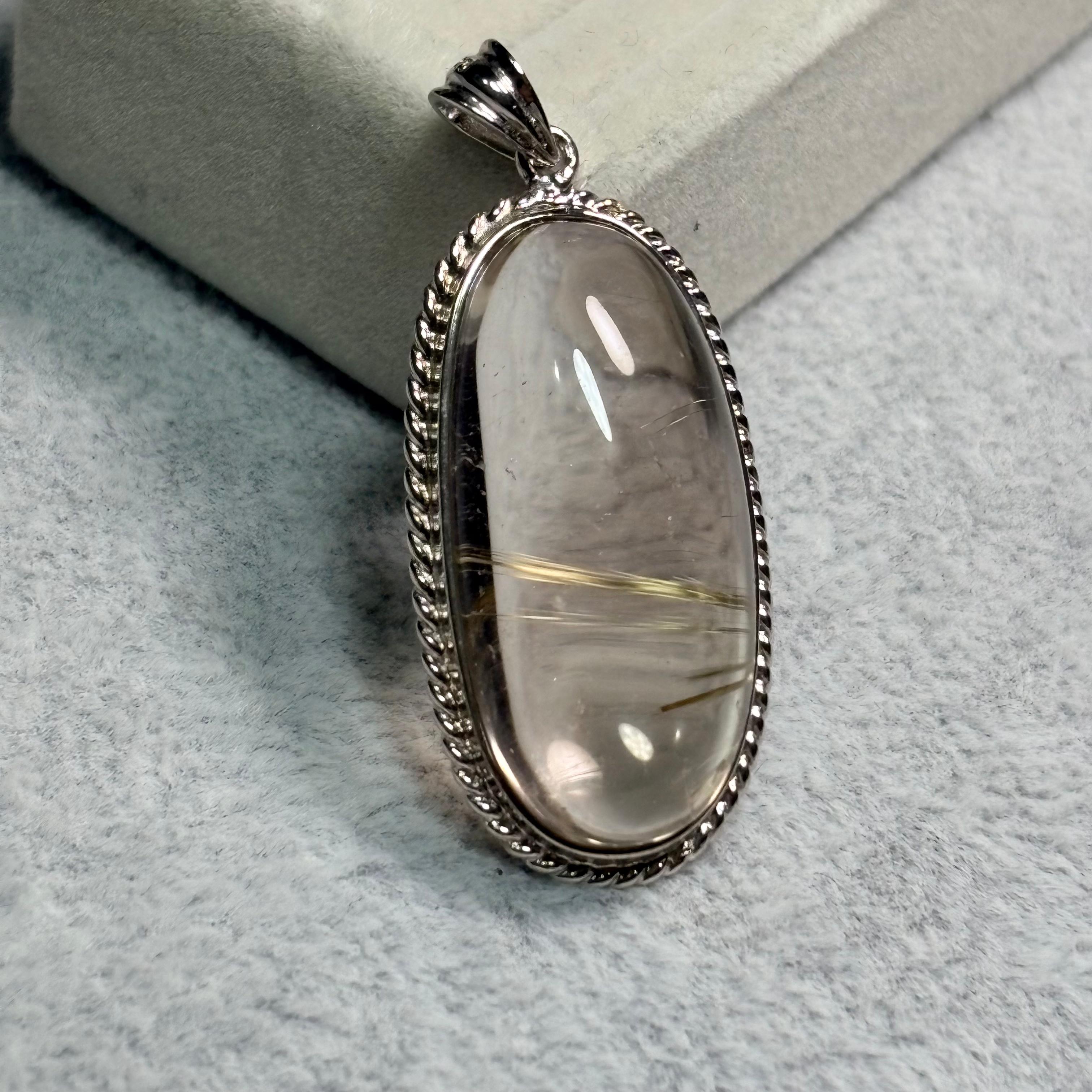 金髪晶吊墜（9-9.5克）No. 19-604