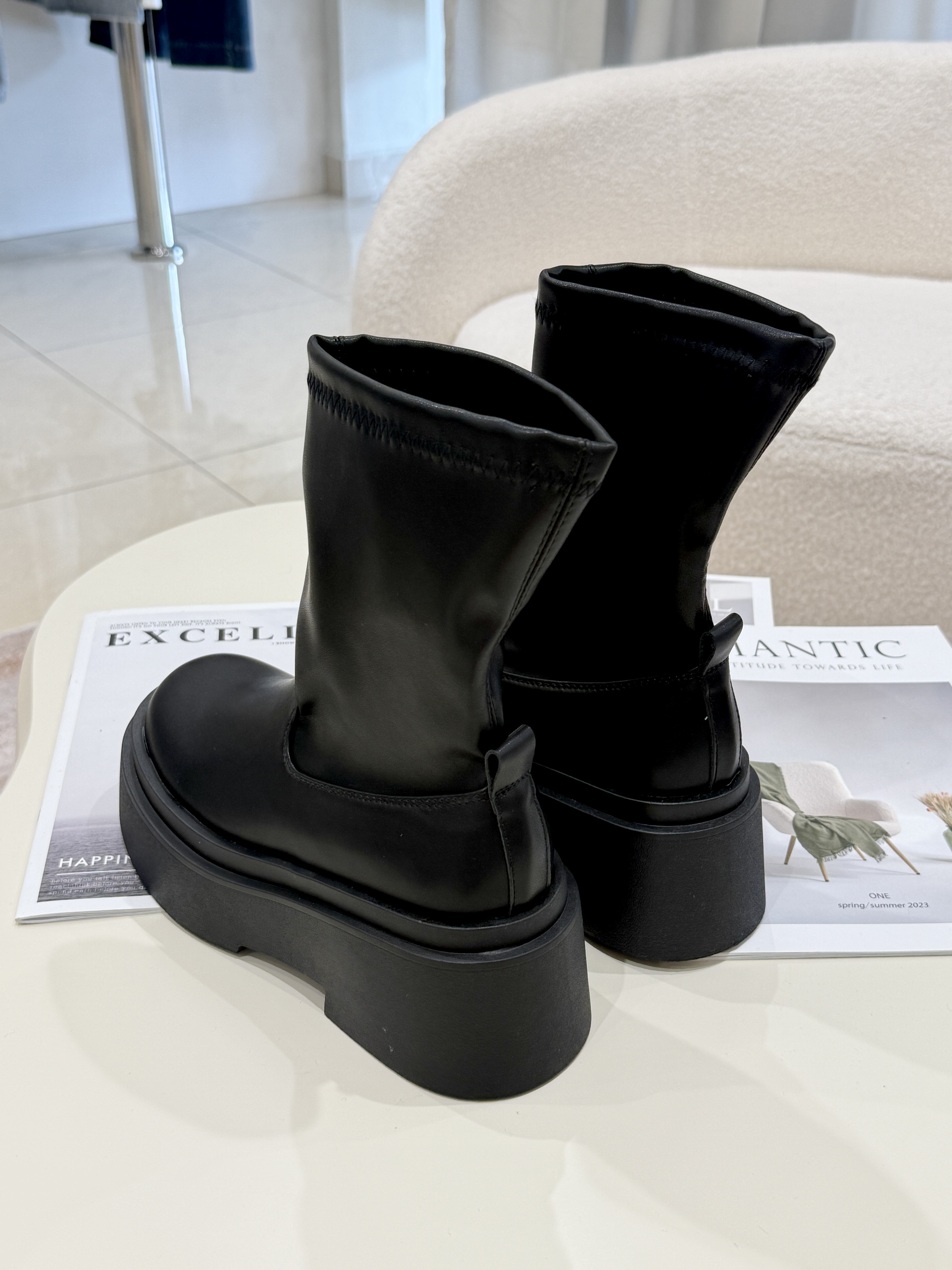 TA17 秋冬中筒靴