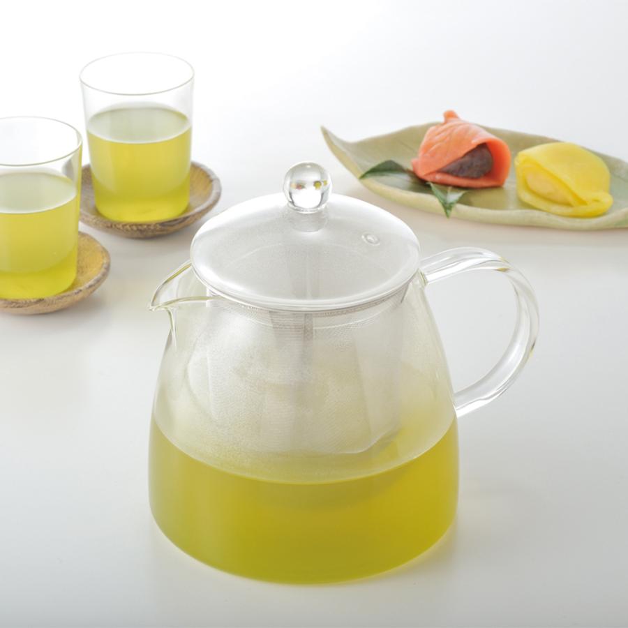 🔥🔥【日本直送《HARIO》廣口特大濾網耐熱玻璃花茶壺】700ml