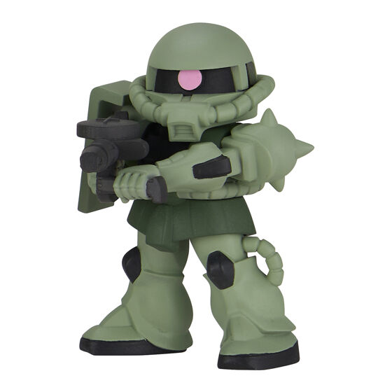 (行版) Bandai Gashapon 機動戰士高達 渣古 排隊系列 扭蛋 (1套5款) Gundam Zaku Let's Get in Line