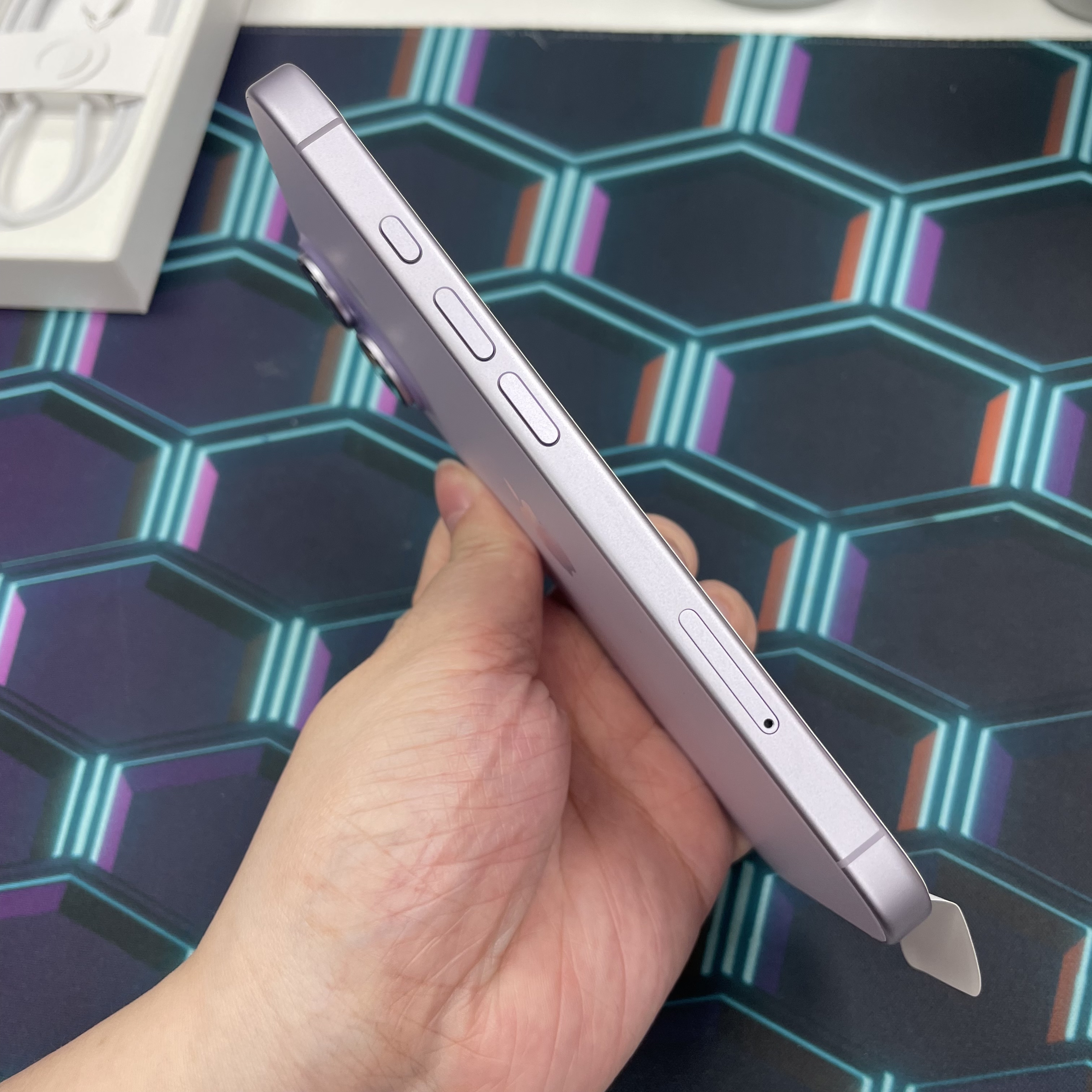 *6195 17 全新機 256GB 電100 紫色 purple