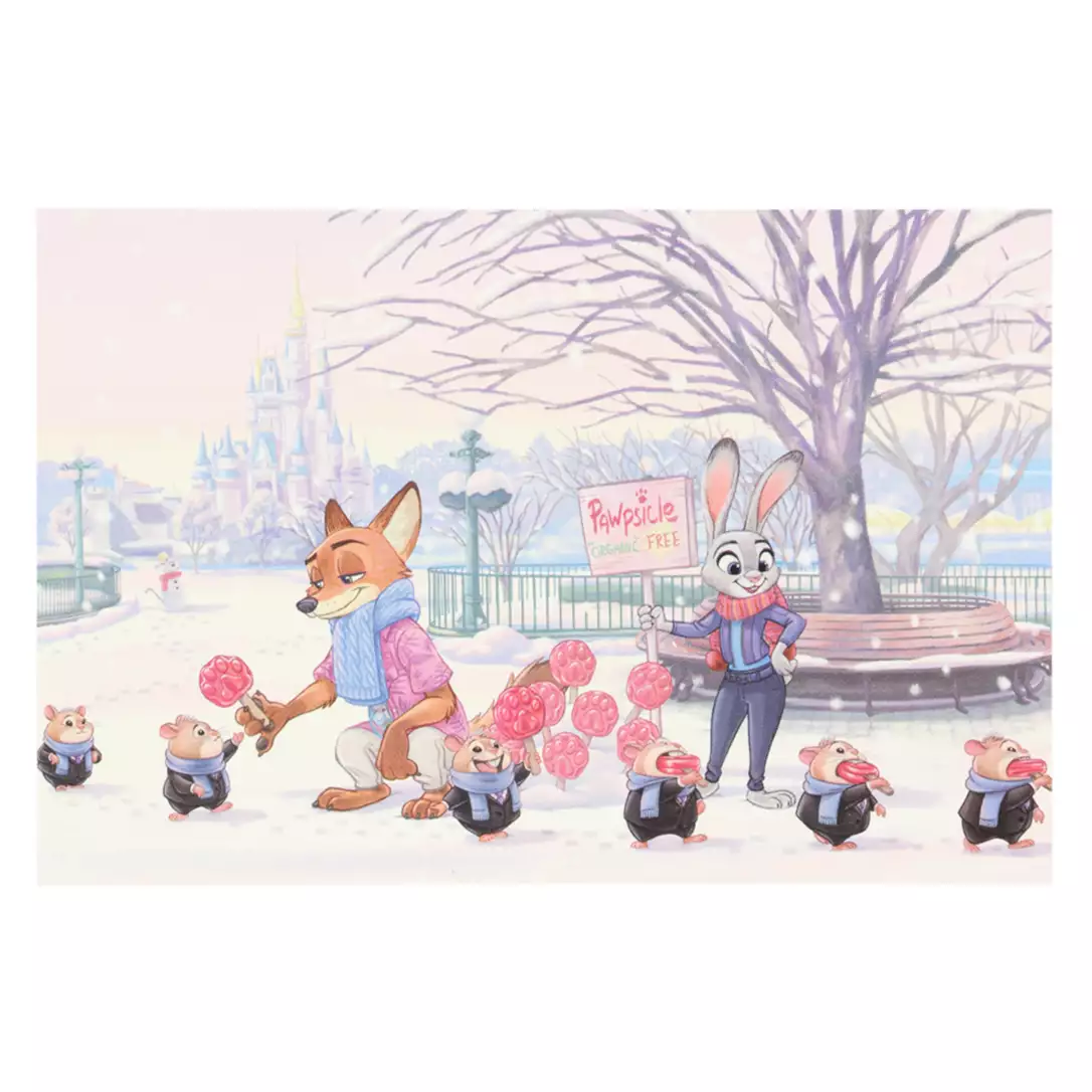 【預訂】TDR Zootopia postcard 