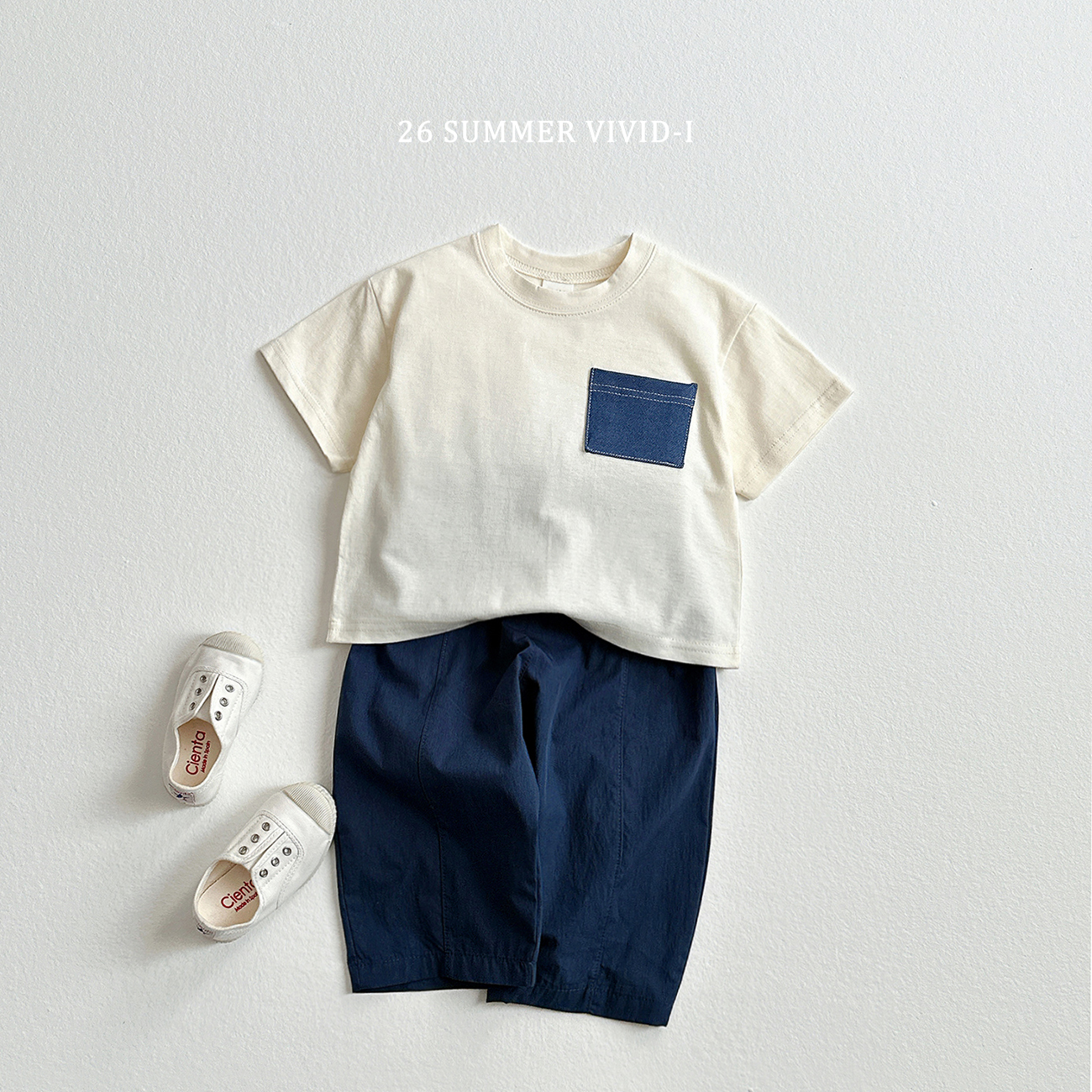 牛仔口袋 Top