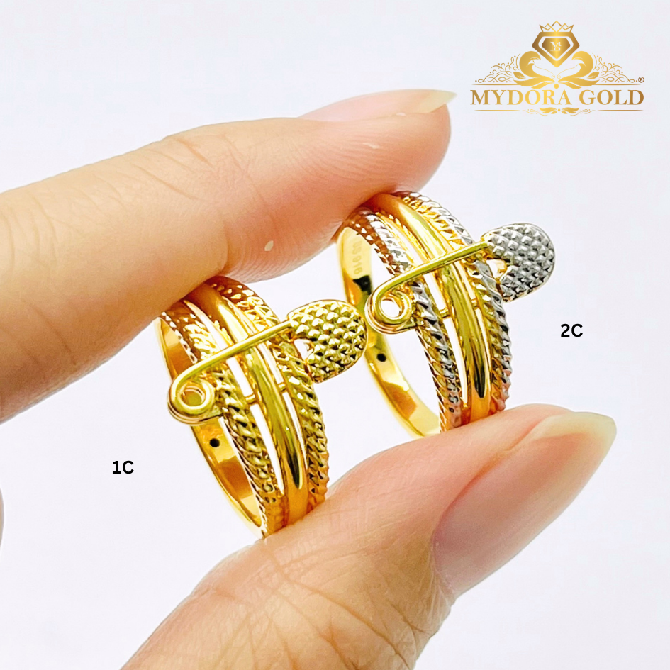 MYDORA Cincin Safety Pin Premium (5G) l EMAS 916/22K