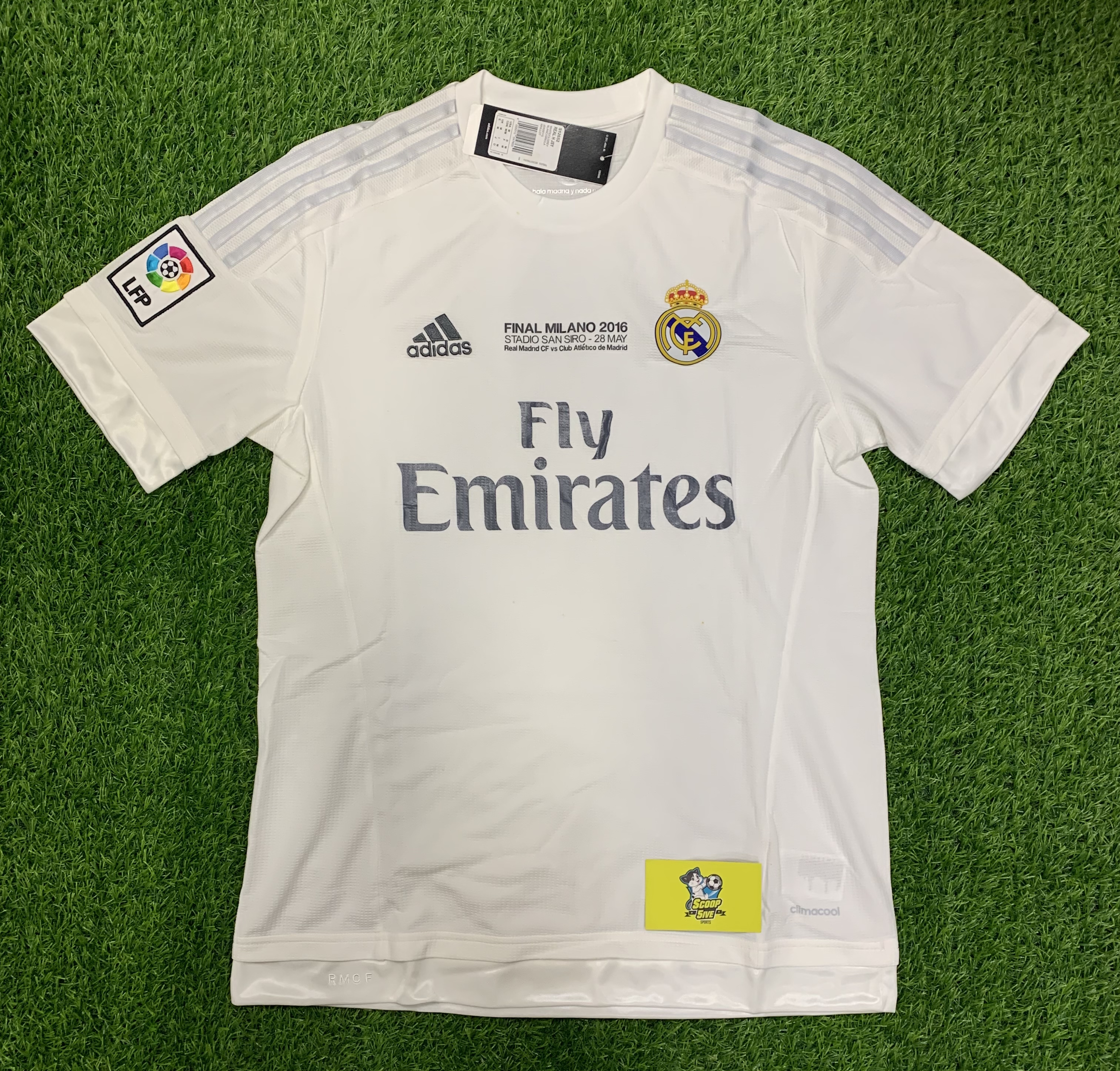 2015-16 皇馬 皇家馬德里 主場 球迷版 短袖 連歐聯決賽對賽日期