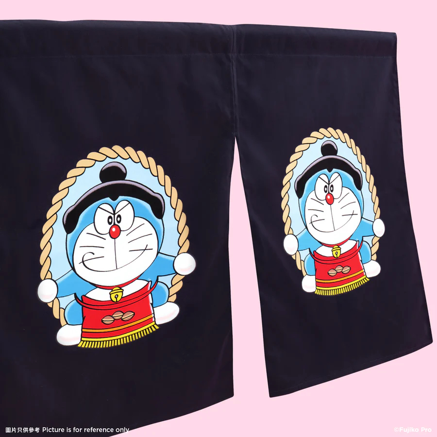 [預購] 多啦A夢櫻花限定 門簾 相撲手 Doraemon