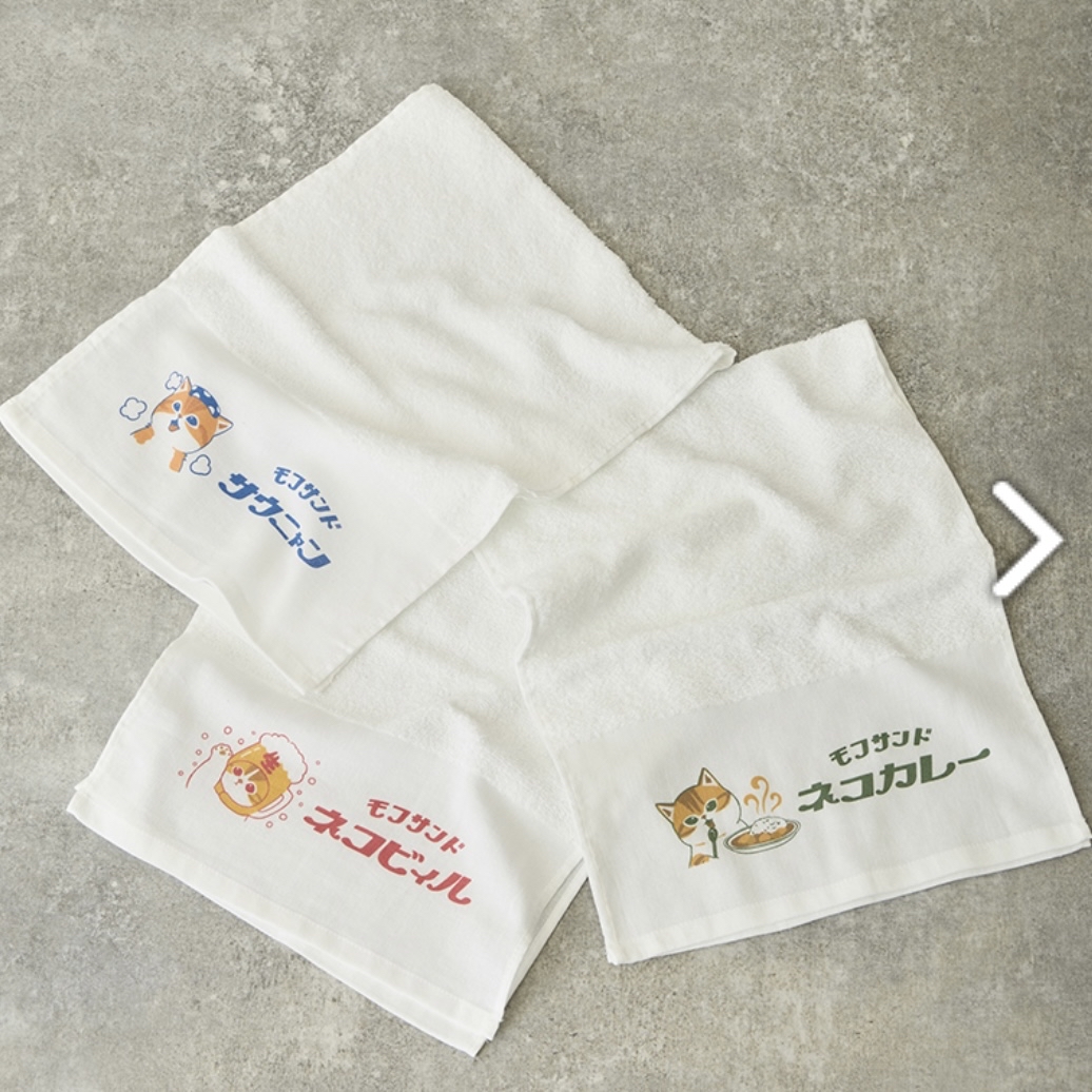 Mofusand 鯊魚貓 長巾｜預訂