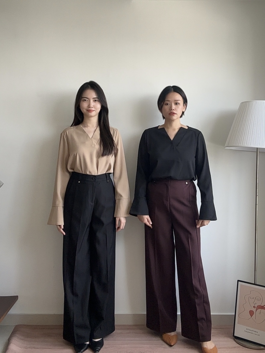 S1968 High Waisted Long Pangs - 3 Colors 