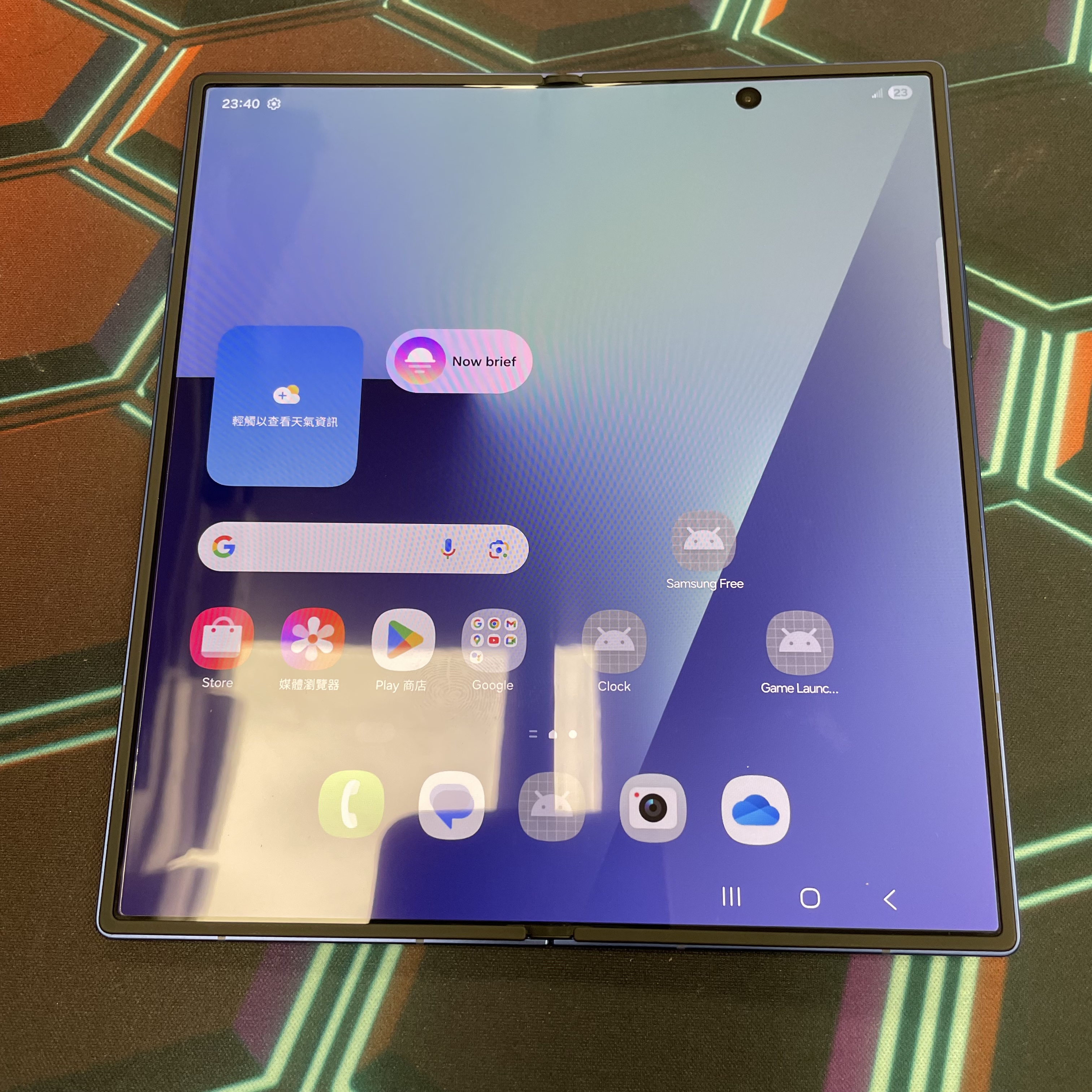 *6897 Galaxy Z Fold 7 完美機 12+256GB 藍色 blue