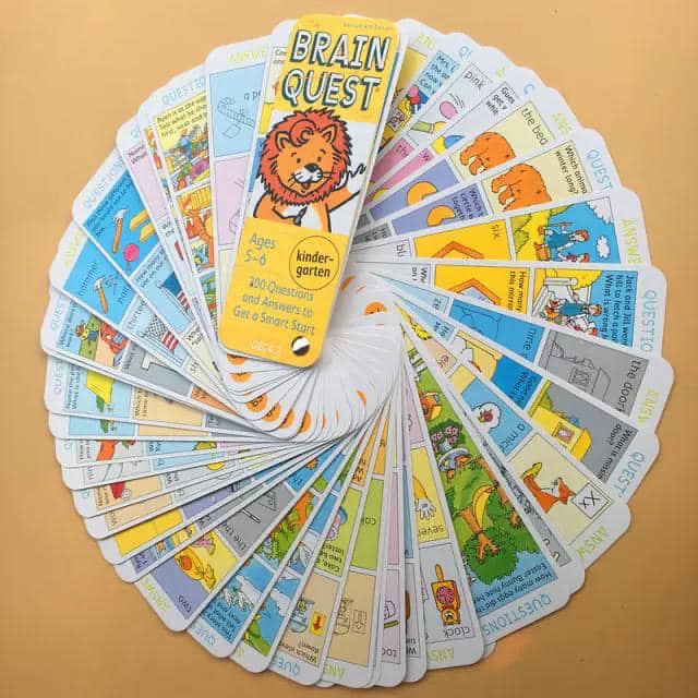 Brain Quest 大腦任務 學前認字智力開發問答卡｜4 boxes｜Suitable for ages 2-6