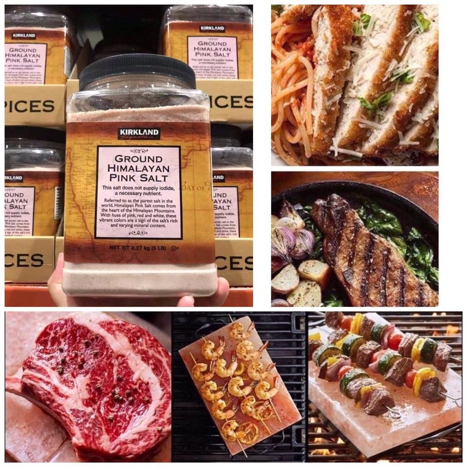 【預訂】Kirkland 喜馬拉雅粉紅色鹽 (5磅裝)