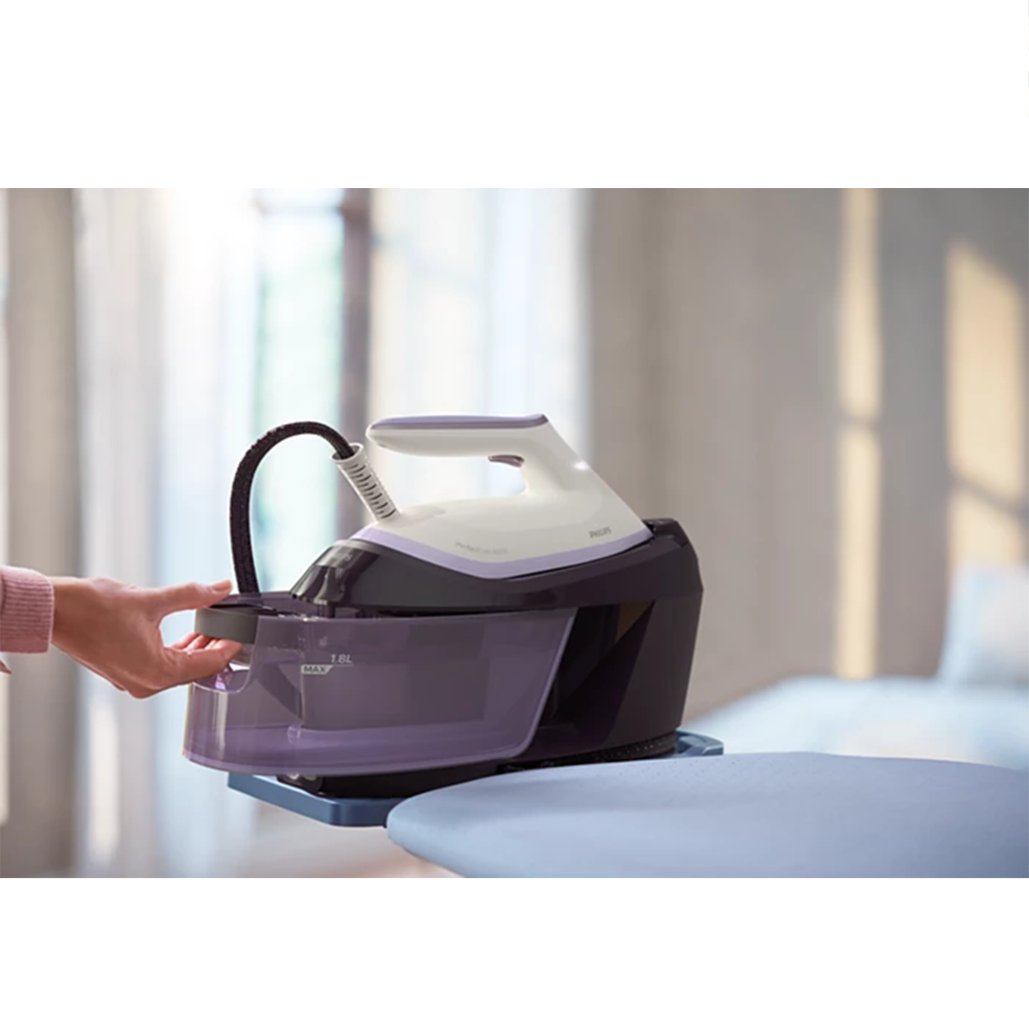 Philips PerfectCare 6000 Series 2400W Steam Generator Iron with Board (PSG6024/30)