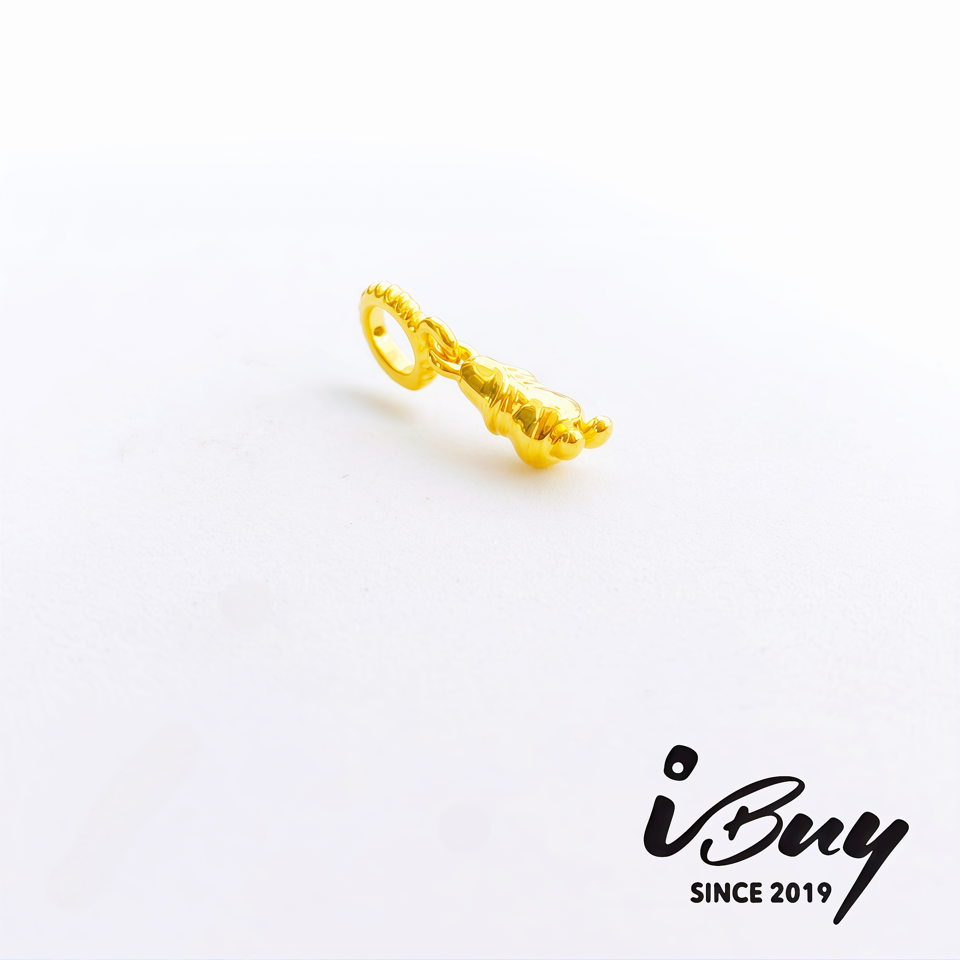 916 HARD GOLD LUCKY PHALLUS CHARM 916 硬金 小丁丁