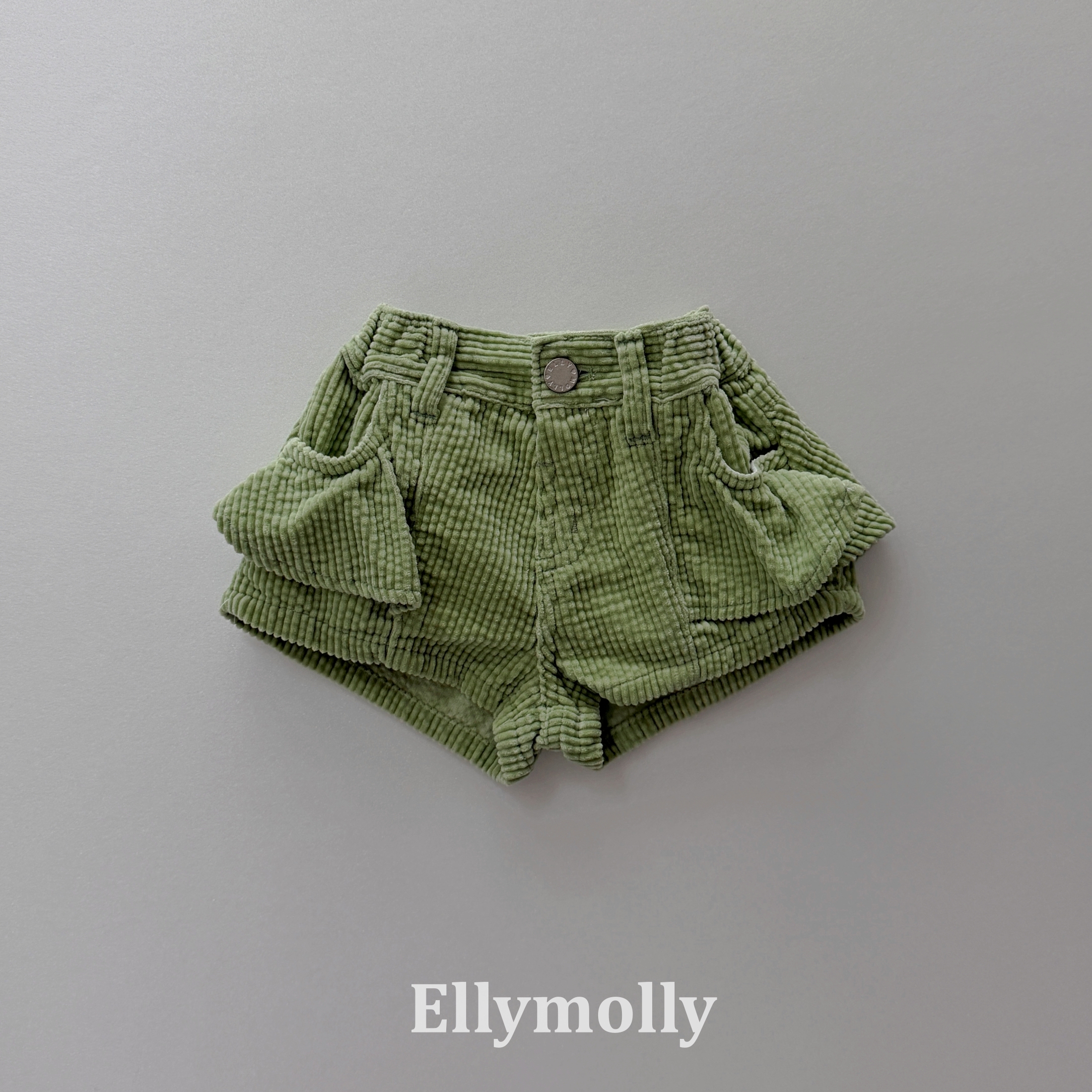 Ellymolly | Bibi Frill Corduroy Pants