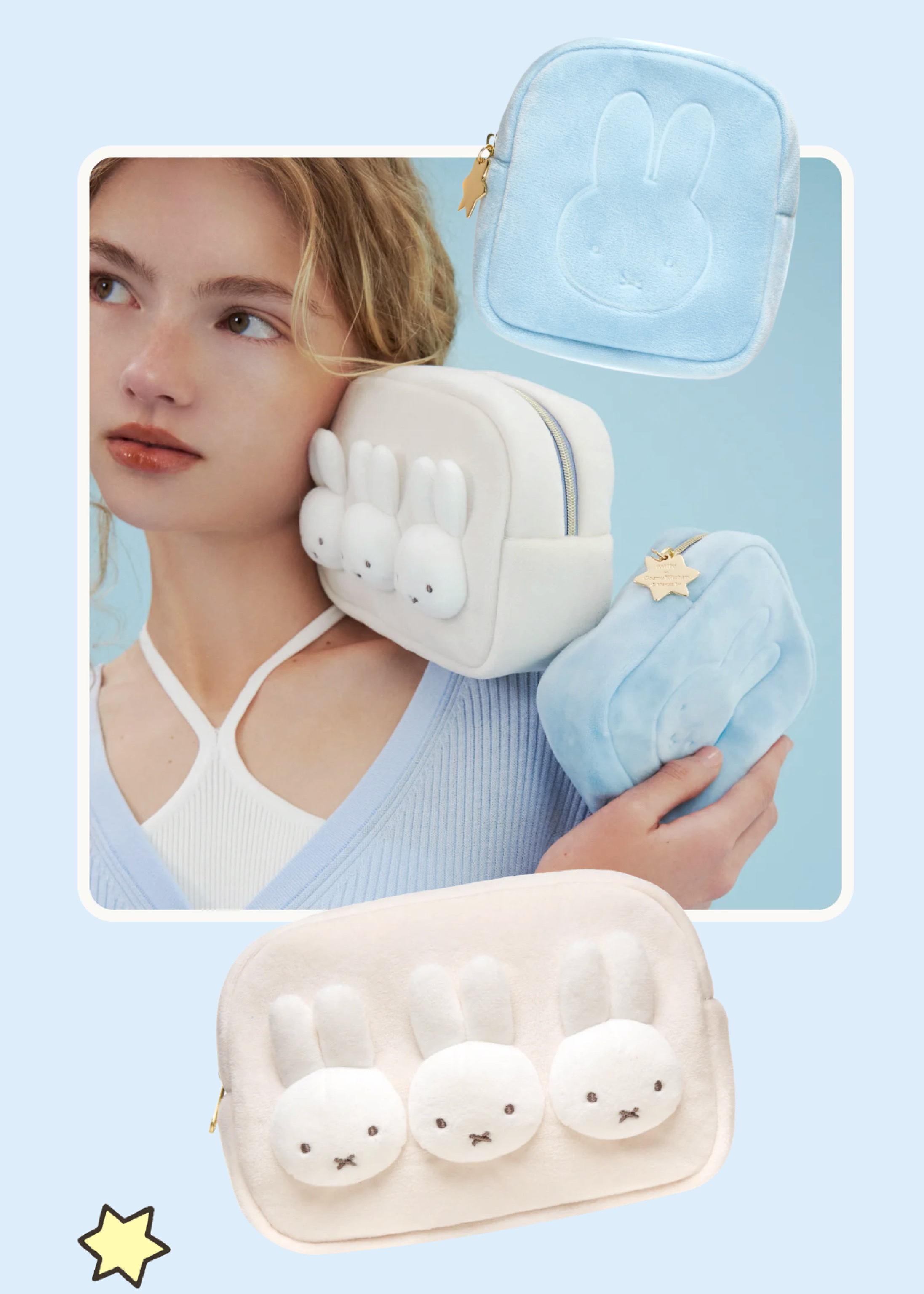 Miffy × Cosme Kitchen Pouch