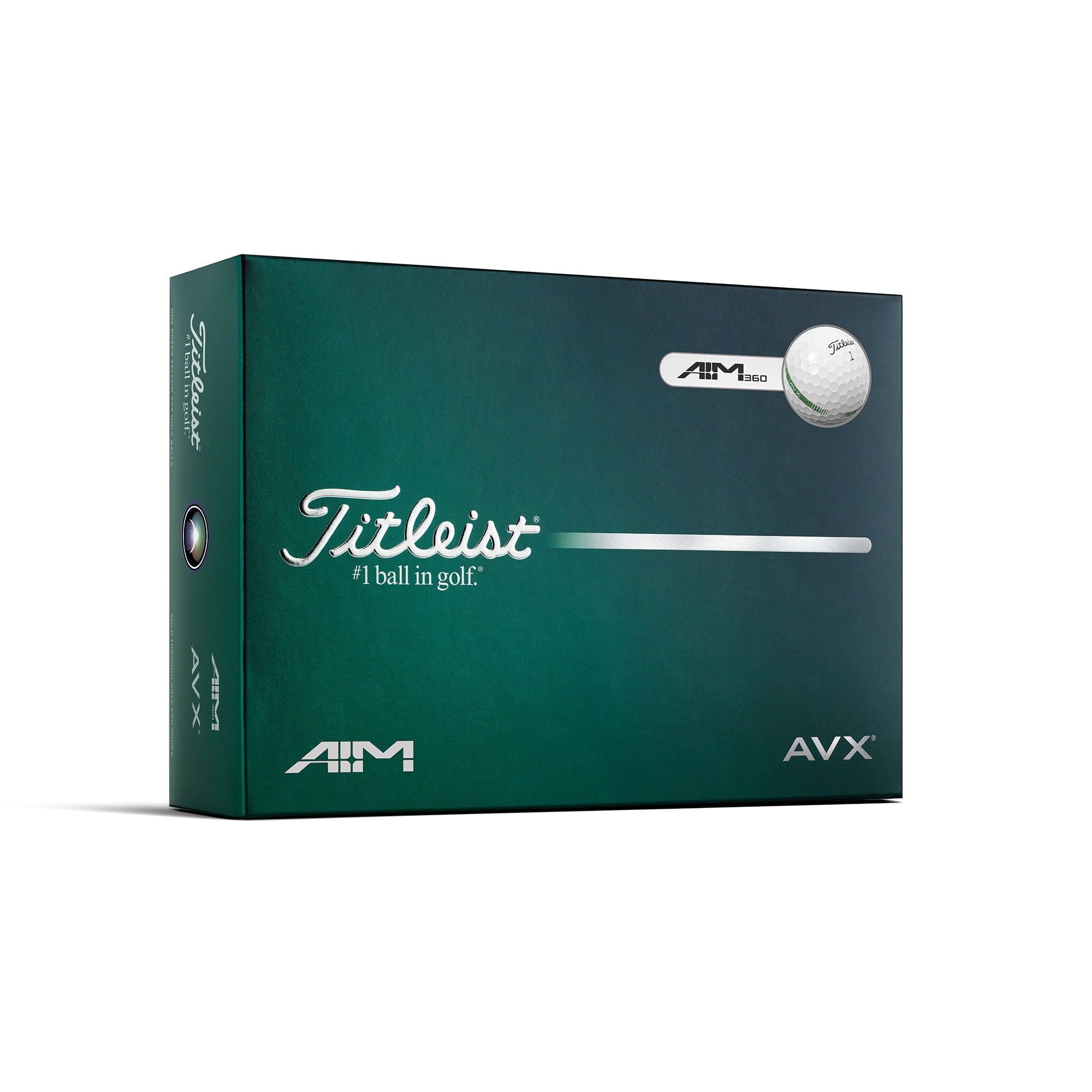 TITLEIST AVX AIM 360 GOLF BALL 三層球 (白)