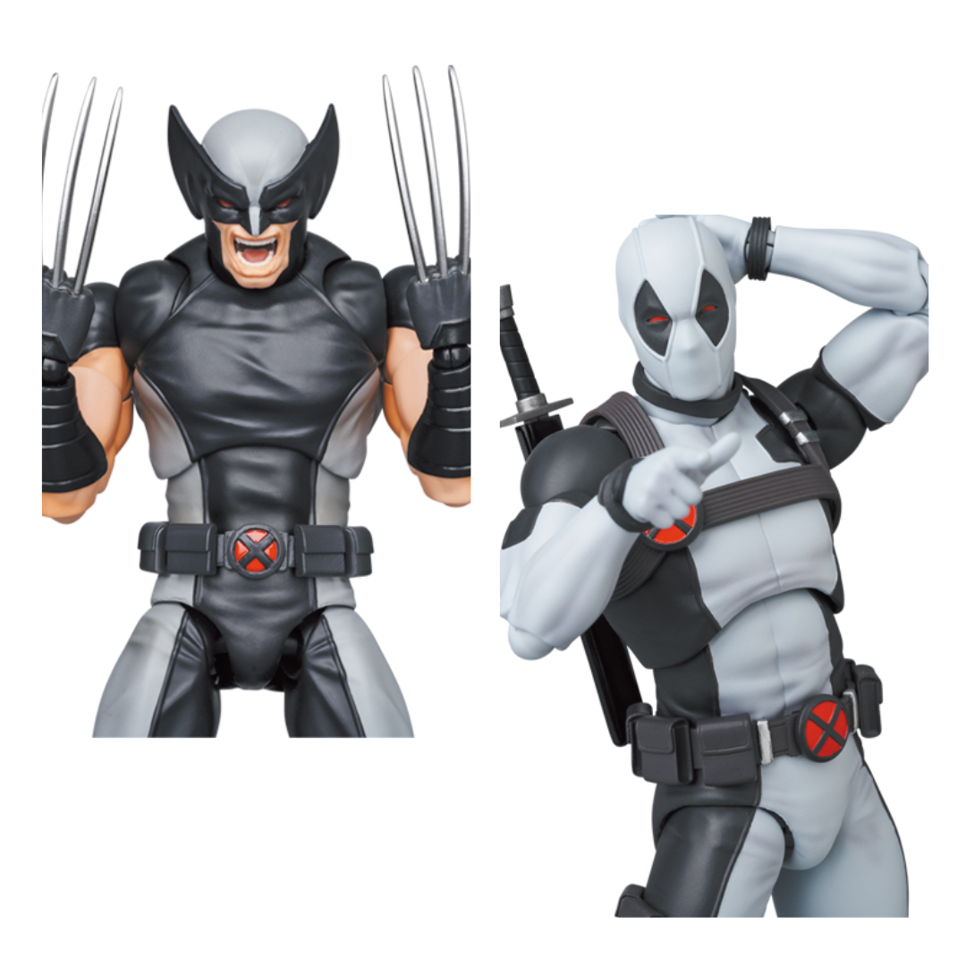BUNDLE MAFEX X-Force Wolverine and Deadpool